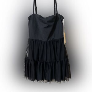 Nwt Women’s size small jet black ballerina dress